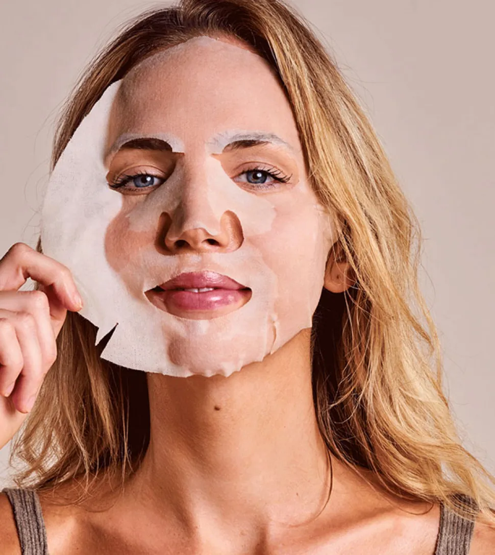 Mascarilla Facial de Papel Hidratante - Aloe Vera