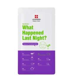 Mascarilla facial de tejido reparadora What Happened Last Night - Piel cansada