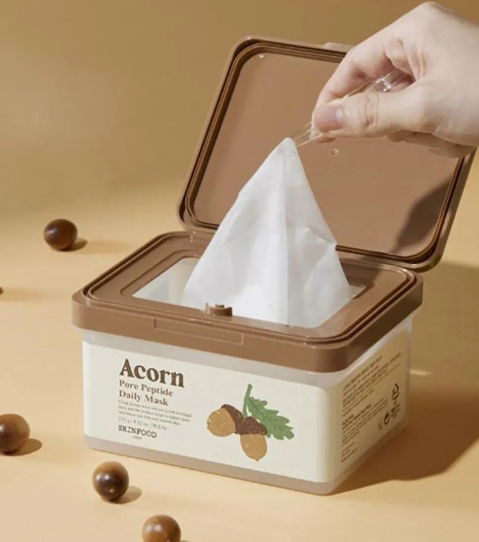 Mascarilla facial diaria Acorn Pore Peptide - 30 uds