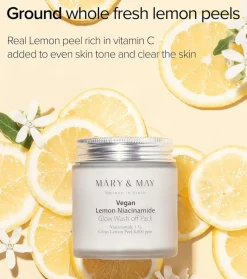 Mascarilla facial exfoliante Lemon Niacinamide Glow Wash off