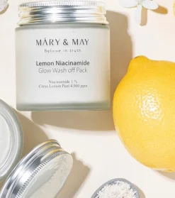 Mascarilla facial exfoliante Lemon Niacinamide Glow Wash off