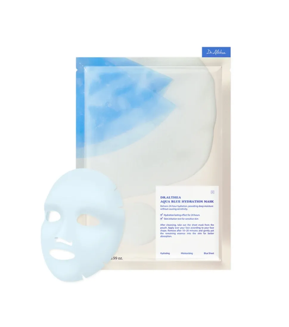 Mascarilla facial hidratante Aqua Blue