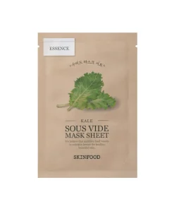 Mascarilla facial hidratante con extracto de hoja de col