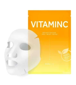 Mascarilla facial iluminadora Vitamin C