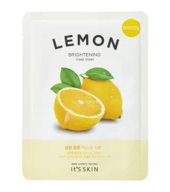 Mascarilla facial iluminadora limón