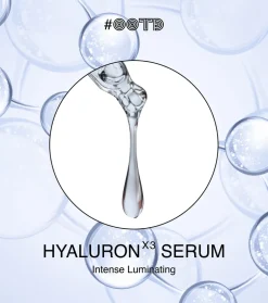 Mascarilla facial iluminadora Hyaluron x3 Serum