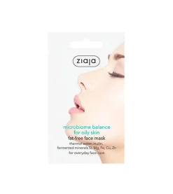 Mascarilla facial microbioma - Libre de aceite para pieles grasas