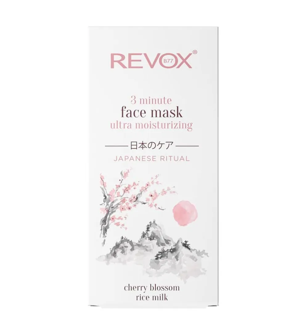 Mascarilla facial 3 minutos Ultra Hidratante Japanese Routine