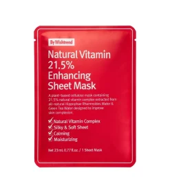 Mascarilla facial Natural Vitamin 21.5% Enhancing Sheet