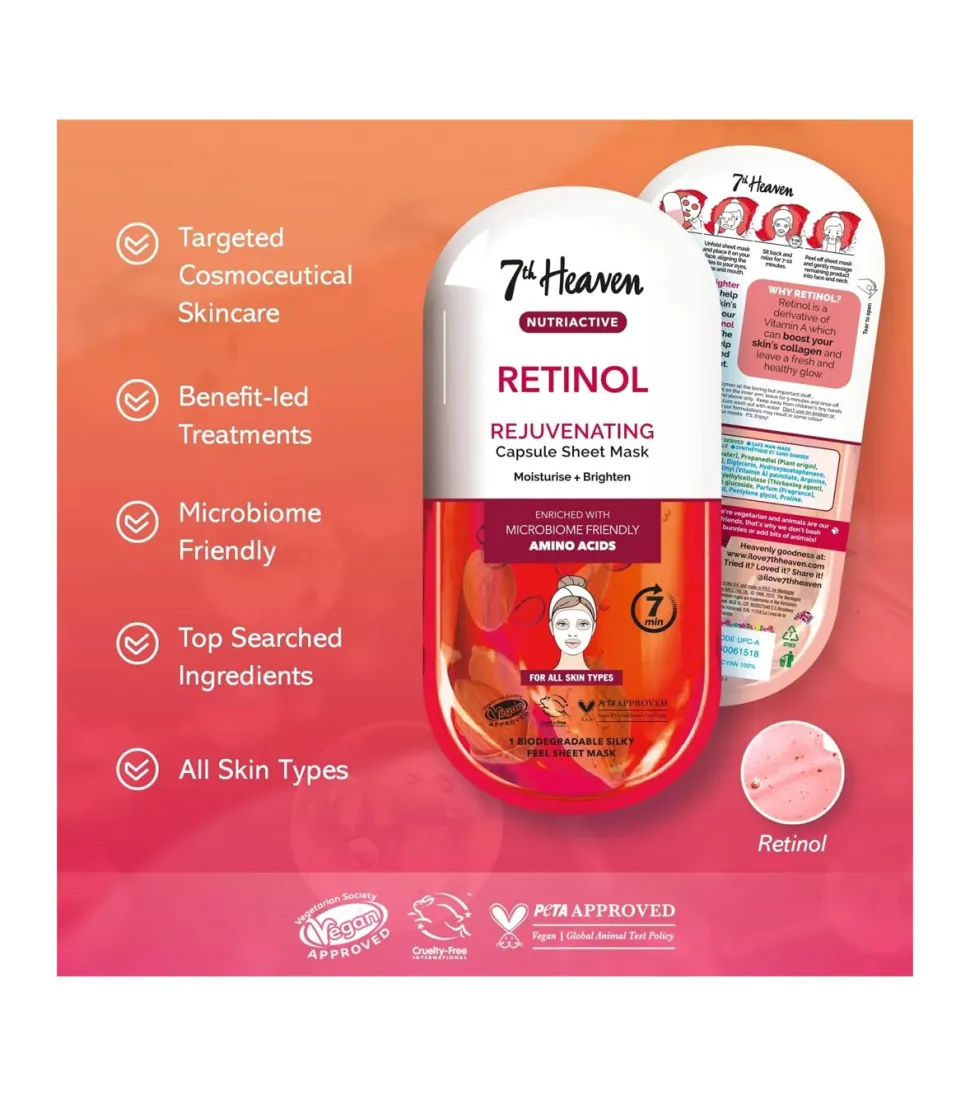 Mascarilla facial Nutriactive - Retinol