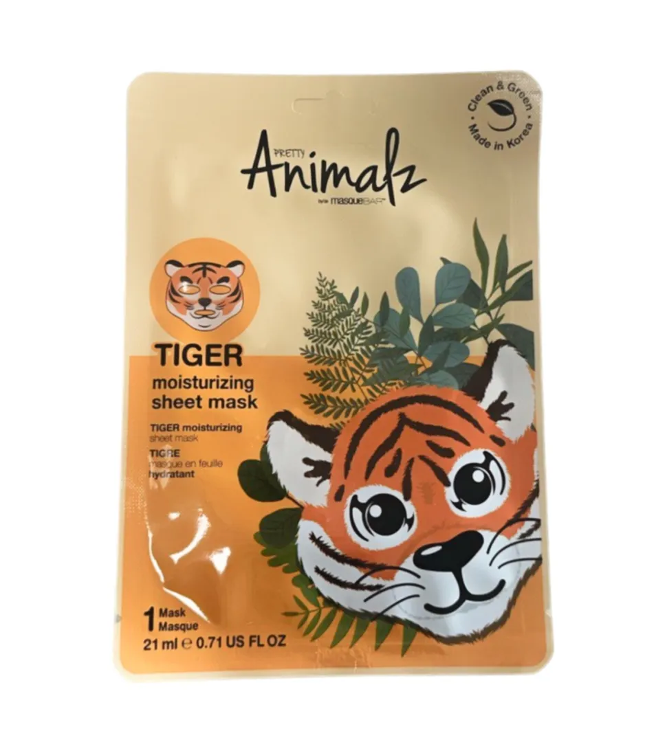 Mascarilla facial Pretty Animalz - Tiger
