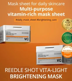 Mascarilla facial Reedle Shot Vita-Light - 30ea