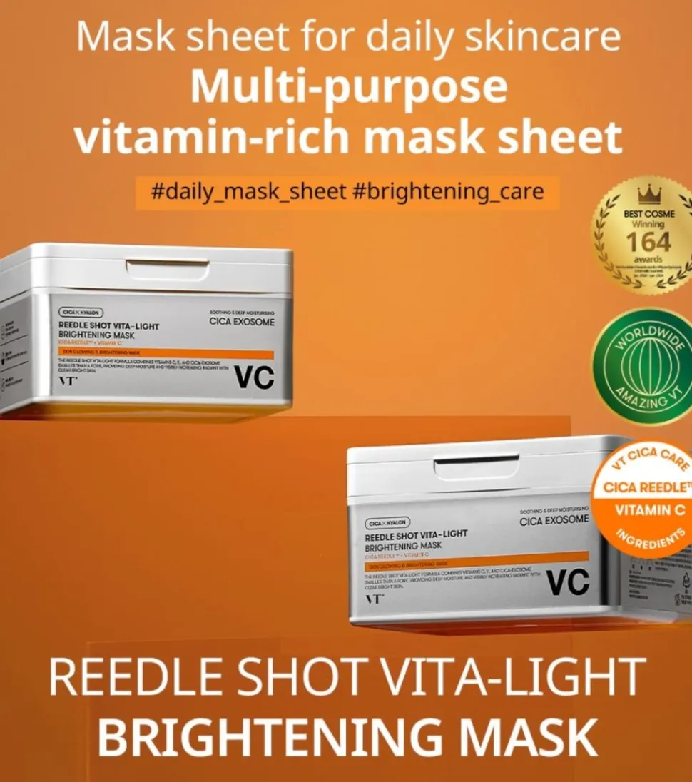 Mascarilla facial Reedle Shot Vita-Light - 30ea
