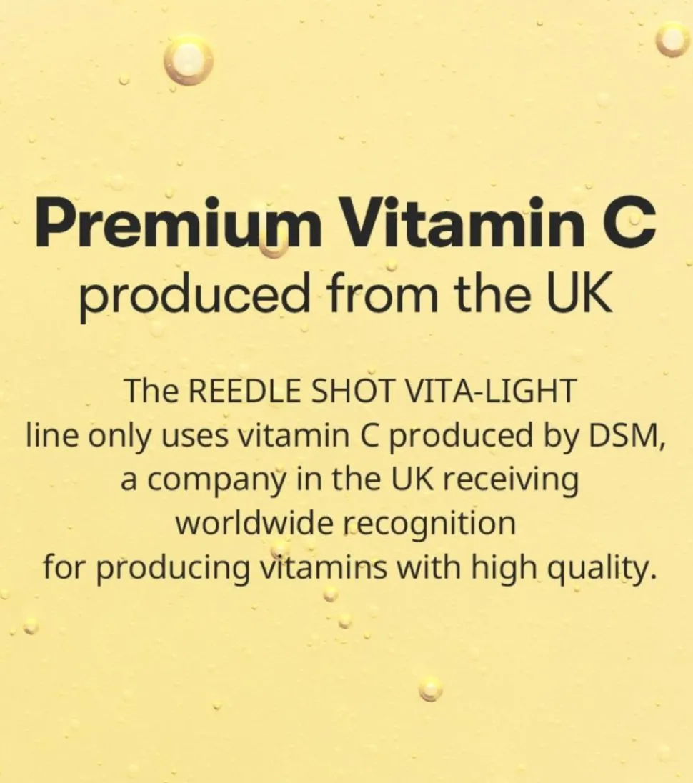 Mascarilla facial Reedle Shot Vita-Light - 30ea