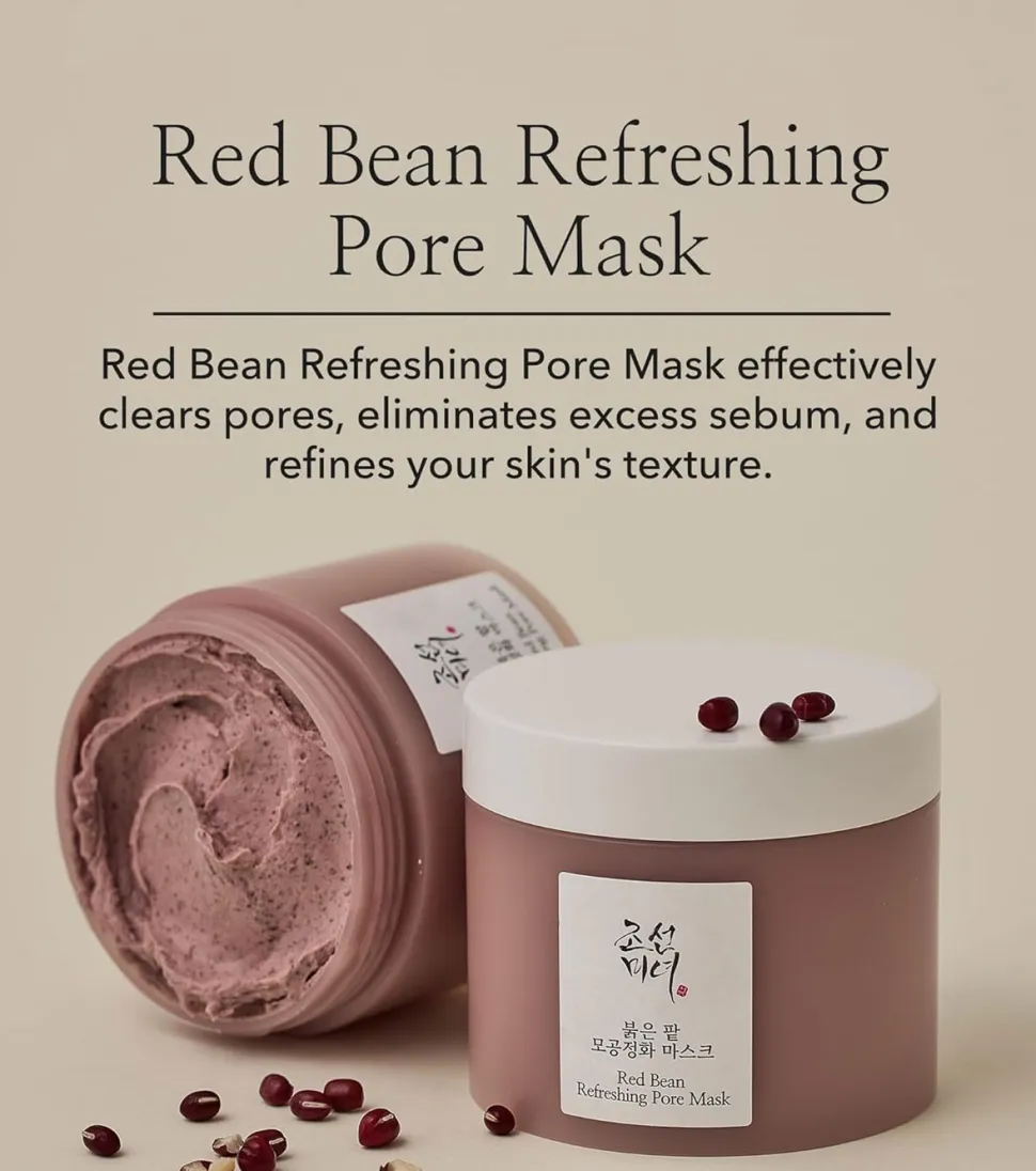 Mascarilla facial regulador de sebo Red Bean Refreshing Pore