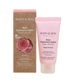 Mascarilla facial Rose Hyaluronic Hydra Wash off