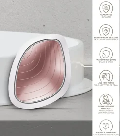 Mascarilla facial Sonic Warm & Cool 9 en 1 - White Rose Gold
