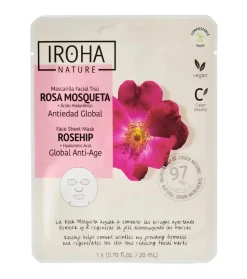 Mascarilla facial Tisú Antiedad Global - Rosa Mosqueta
