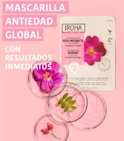 Mascarilla facial Tisú Antiedad Global - Rosa Mosqueta