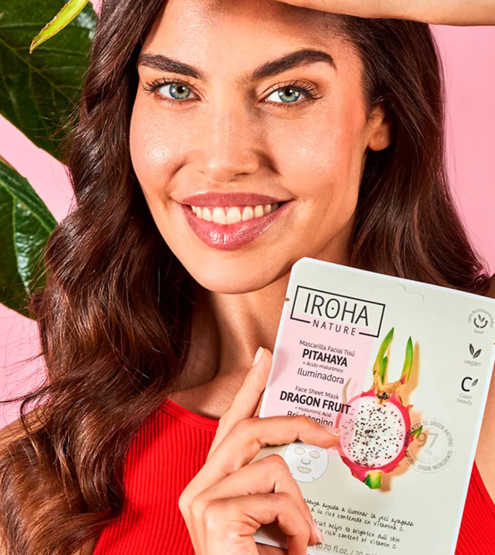 Mascarilla facial Tisú Iluminadora - Pitahaya