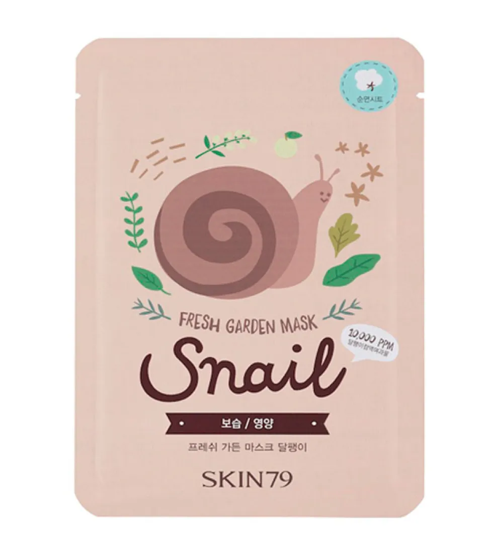Mascarilla Fresh Garden - Snail