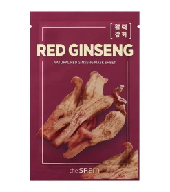 Mascarilla Ginseng rojo Natural