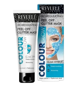 Mascarilla Glitter Peel-off Color glow - Bioreguladora