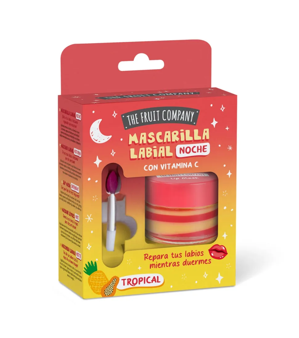 Mascarilla labial de noche con vitamina C - Tropical