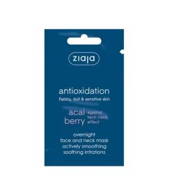 Mascarilla nocturna para rostro y cuello - Acai Berry