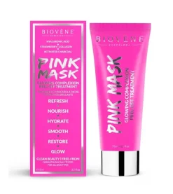 Mascarilla peel-off con carbón Glowing Complexion Pink Mask