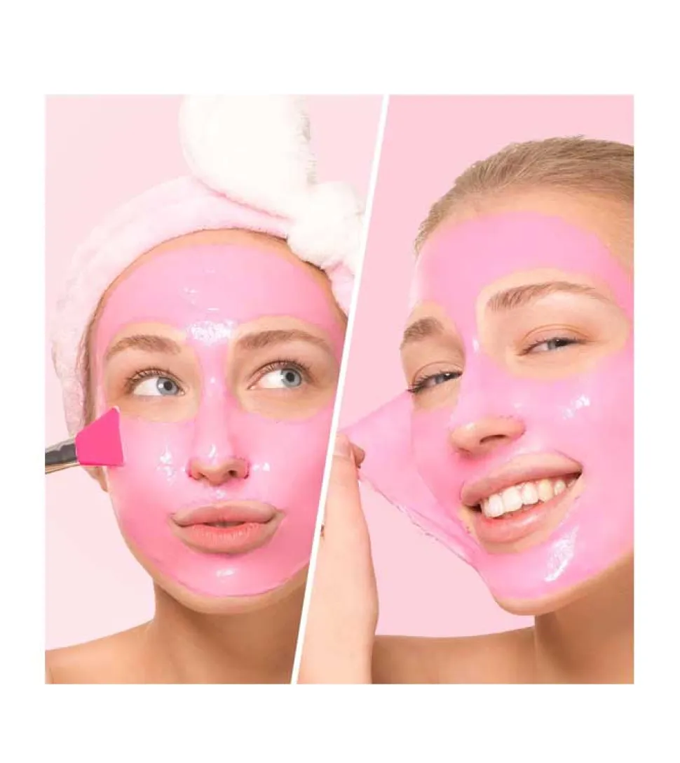 Mascarilla peel-off con carbón Glowing Complexion Pink Mask