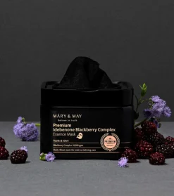 Mascarilla Premium Idebenone Blackberry Complex Essence - 20ea