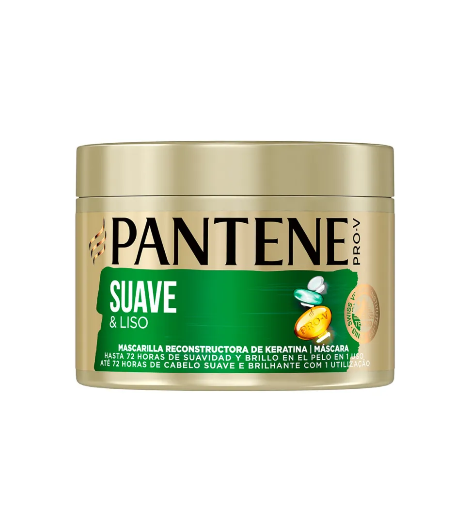 Mascarilla reconstructora de keratina Suave & Liso 500 ml