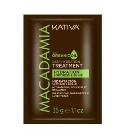 Mascarilla tratamiento hidratación profunda Macadamia - Formato viaje