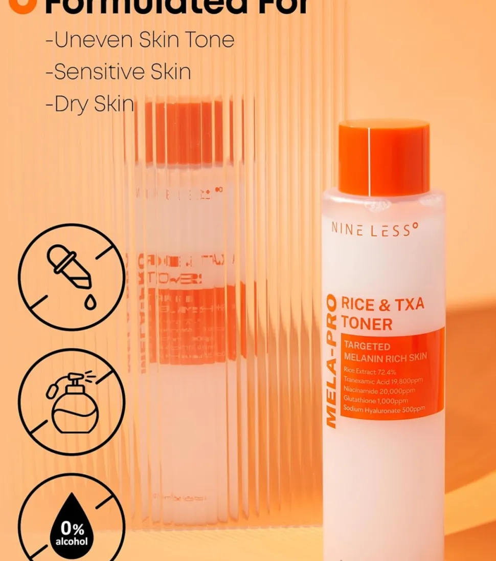*Mela-Pro* - Tónico facial de arroz y TXA MELA-PRO