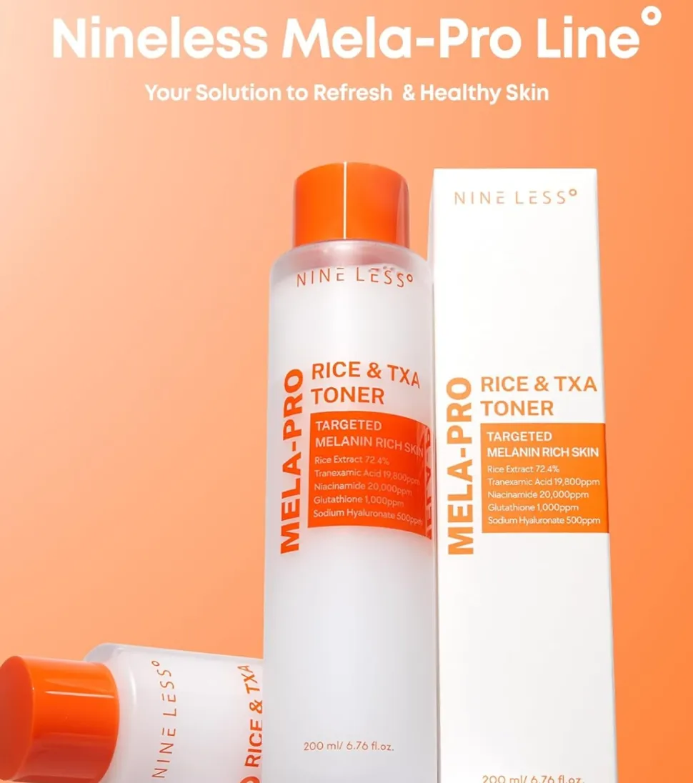 *Mela-Pro* - Tónico facial de arroz y TXA MELA-PRO