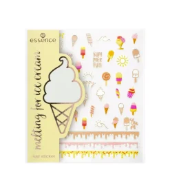 *Melting For Ice Cream* - Pegatinas para uñas