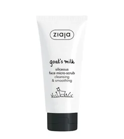 Microexfoliante facial de leche de cabra con Sílice