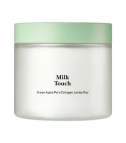 Milktouch - Discos de algodón Green Apple Pore Collagen Pad