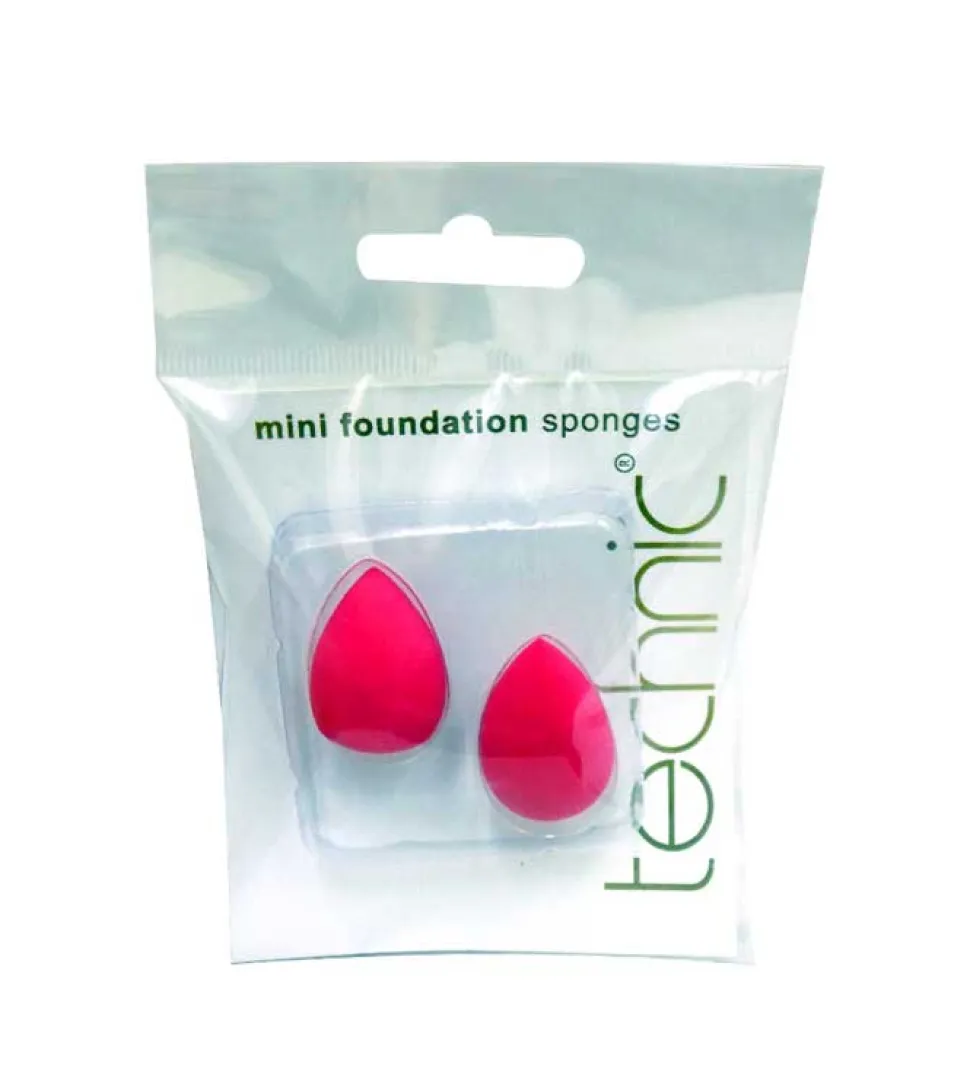2 mini esponjas para maquillaje
