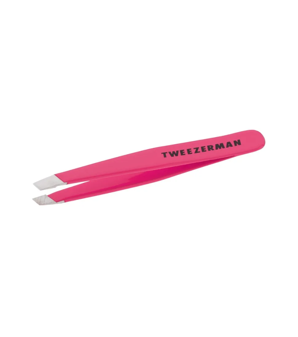 Mini pinza Slant Tweezer - Neon Rosa