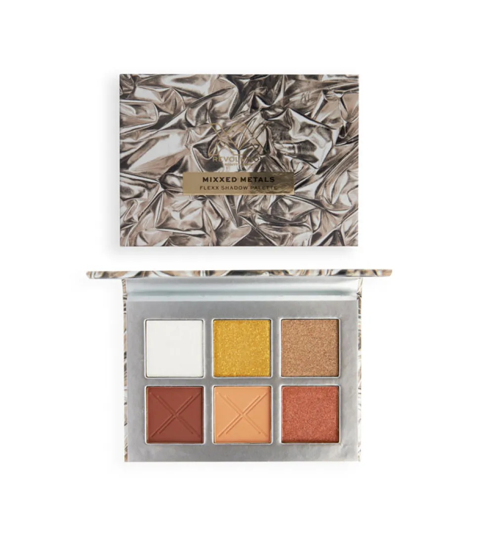 *Mixxed Metals* - Paleta de sombras de ojos Flexx