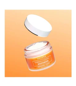 Moira - Crema iluminadora Moisturizer - Vitaminas B, C y E