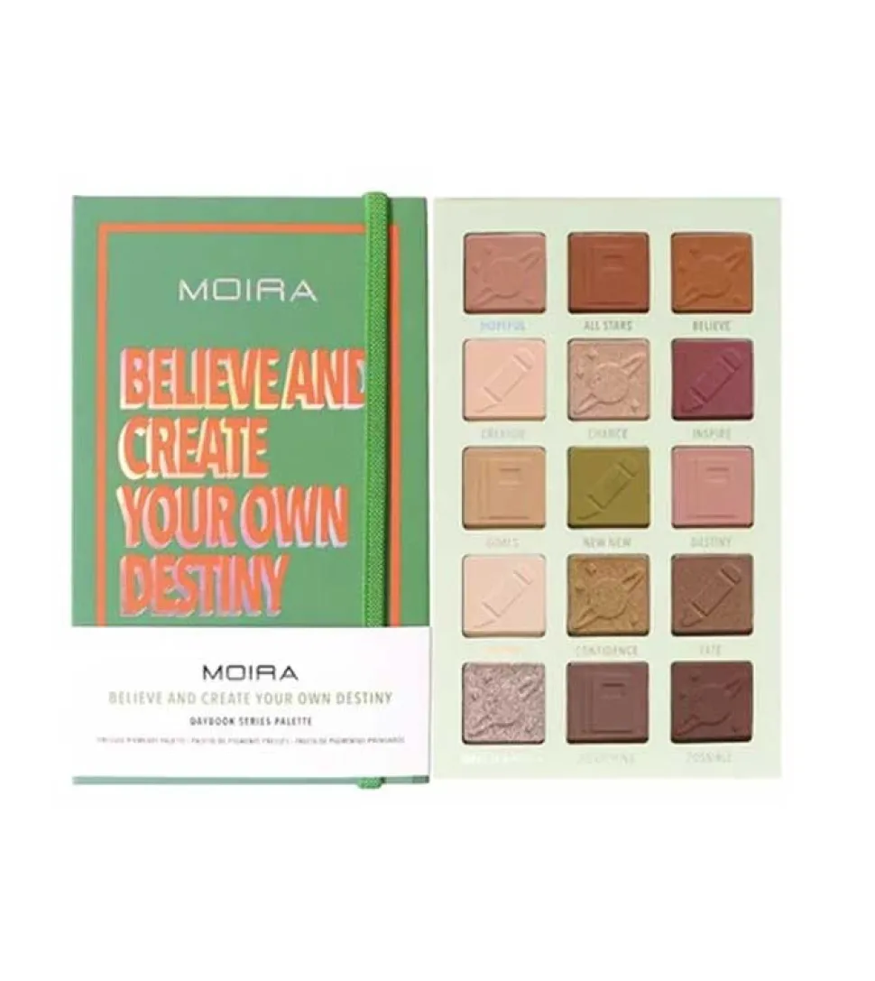 Moira - *Daybook* - Paleta de sombras de ojos Believe And Create Your Own Destiny