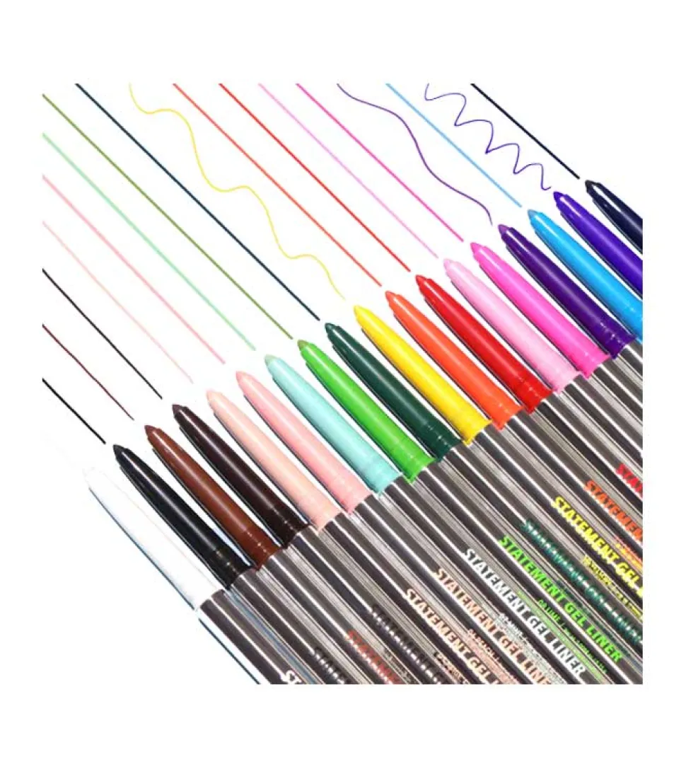 Moira - Delineador de ojos waterproof Statement Gel Liner - 10: Yellow