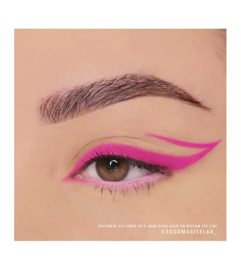 Moira - Delineador de ojos waterproof Eye catching Dip Liner - 17: Hot Pink