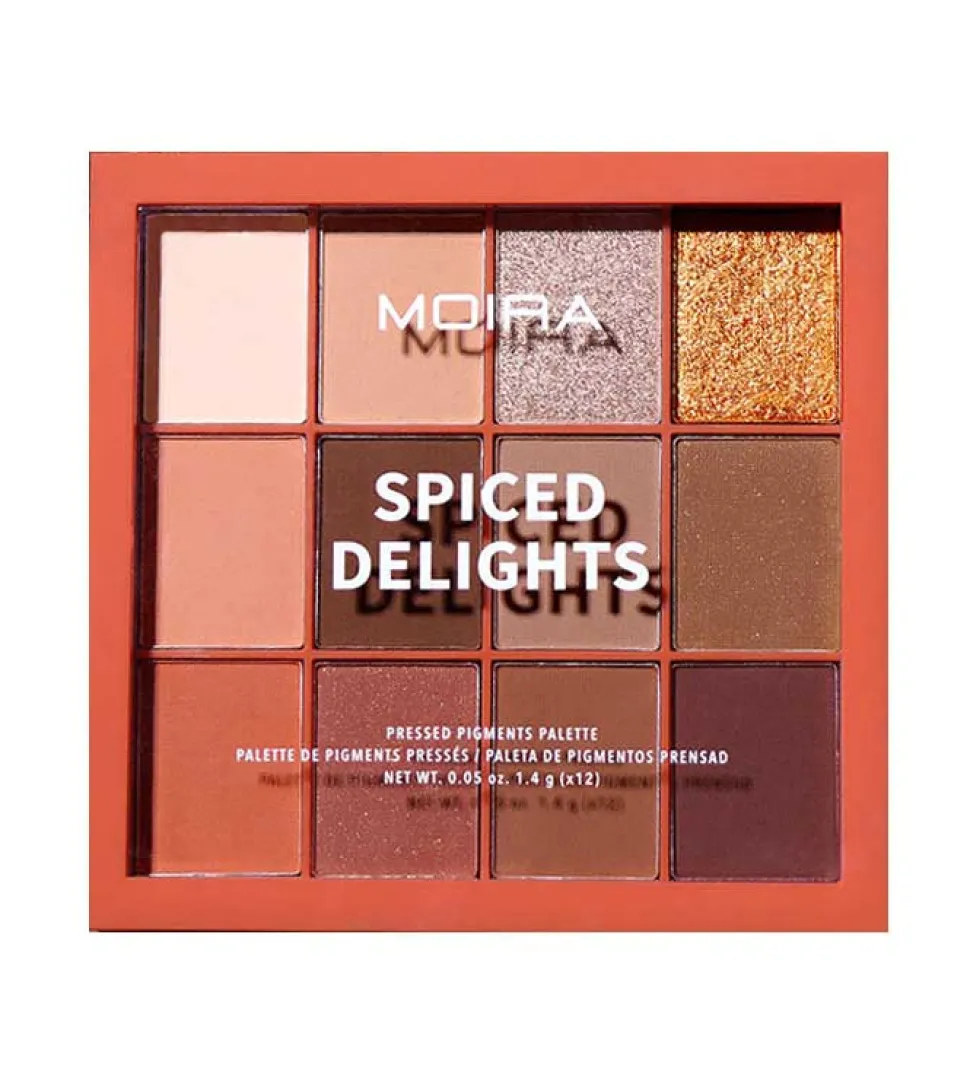 Moira - *Essential Collection* - Paleta de pigmentos prensados Spiced Delights