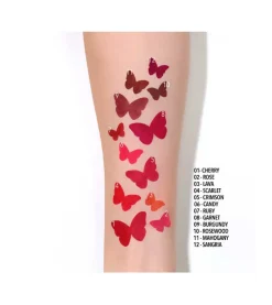 Moira - Lápiz de labios Flirty Lip Pencil - 02: Rose