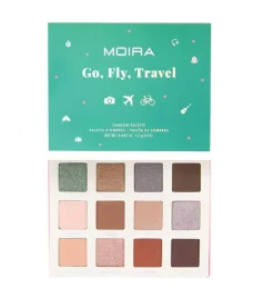 Moira - Paleta de sombras de ojos Go, Fly, Travel