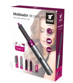 Moldeador y secador de pelo 5 en 1 TH-BY17